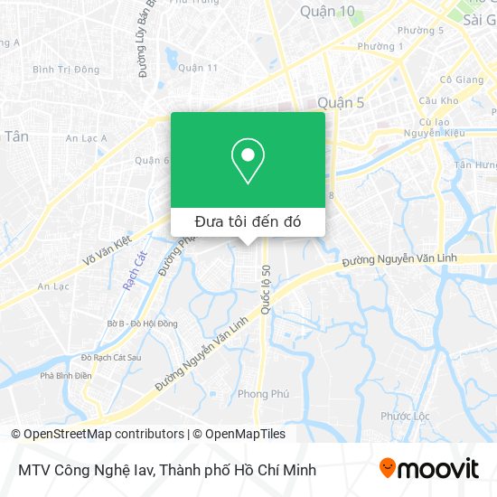 Bản đồ MTV Công Nghệ Iav