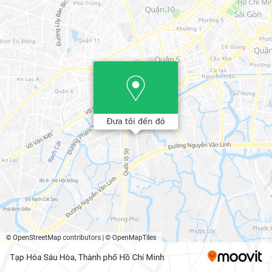 Bản đồ Tạp Hóa Sáu Hòa