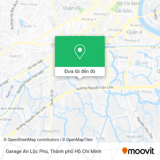 Bản đồ Garage An Lộc Phú