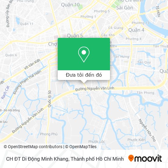 Bản đồ CH ĐT Di Động Minh Khang