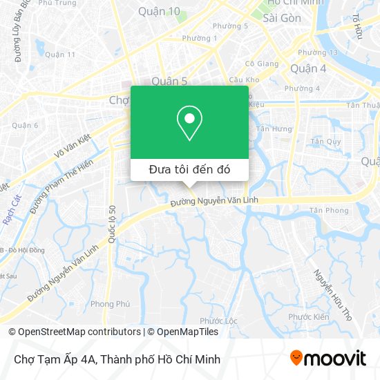 Bản đồ Chợ Tạm Ấp 4A