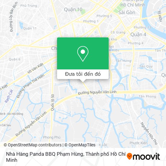 Bản đồ Nhà Hàng Panda BBQ Phạm Hùng