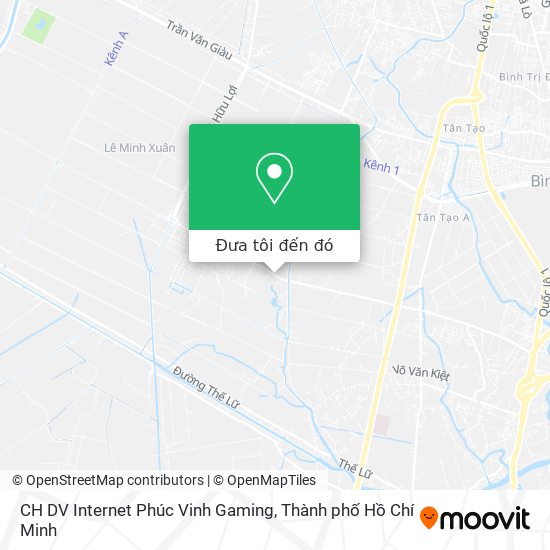 Bản đồ CH DV Internet Phúc Vinh Gaming