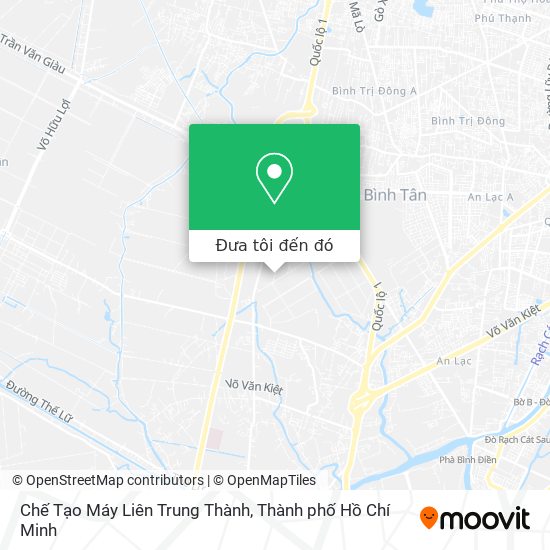 Bản đồ Chế Tạo Máy Liên Trung Thành