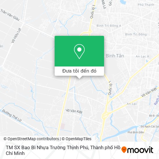 Bản đồ TM SX Bao Bì Nhựa Trường Thịnh Phú