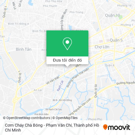 Bản đồ Cơm Cháy Chà Bông - Phạm Văn Chí