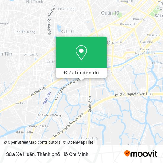 Bản đồ Sửa Xe Huấn