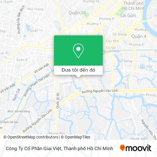 Bản đồ Công Ty Cổ Phần Giai Việt