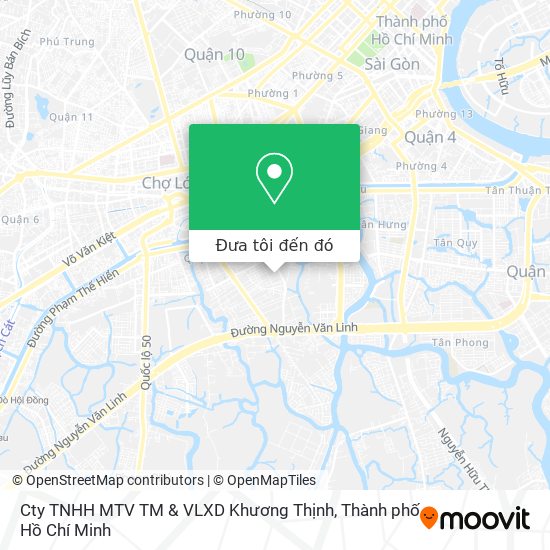 Bản đồ Cty TNHH MTV TM & VLXD Khương Thịnh