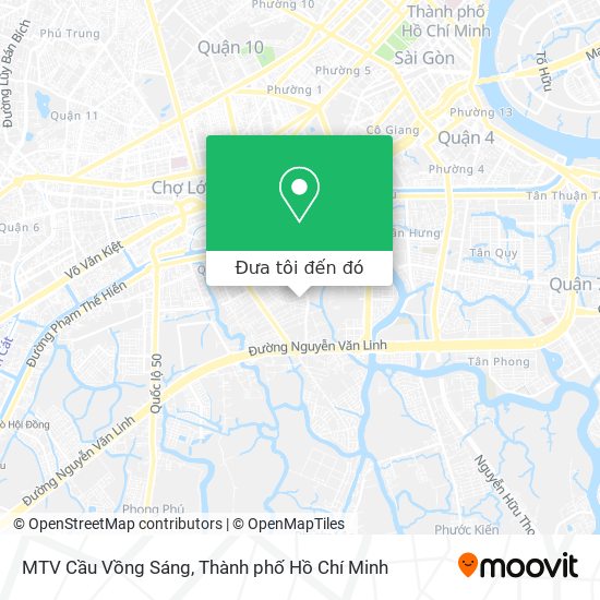 Bản đồ MTV Cầu Vồng Sáng