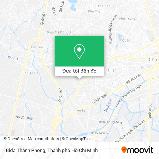 Bản đồ Bida Thành Phong