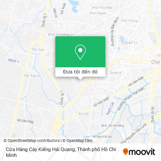 Bản đồ Cửa Hàng Cây Kiểng Hải Quang