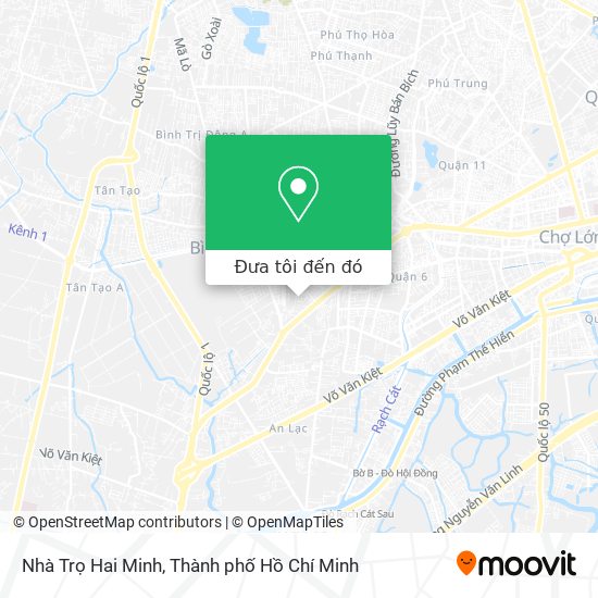 Bản đồ Nhà Trọ Hai Minh