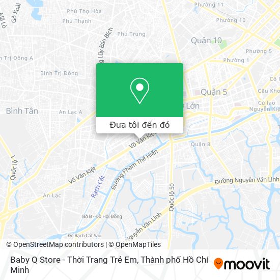 Bản đồ Baby Q Store - Thời Trang Trẻ Em