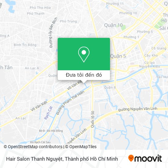 Bản đồ Hair Salon Thanh Nguyệt