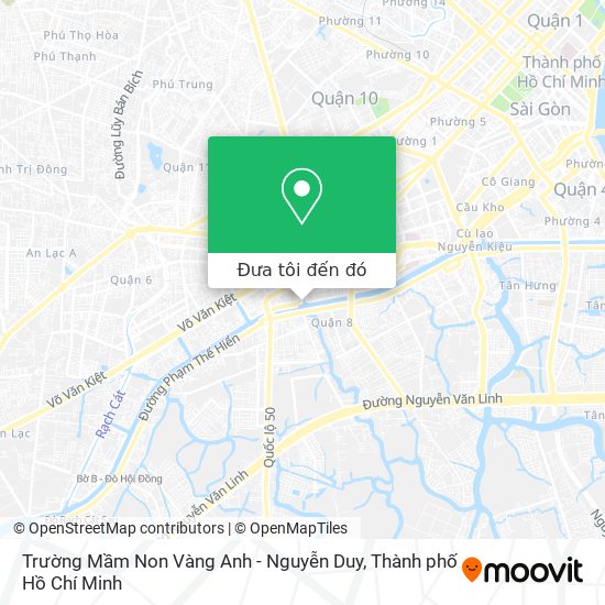 Bản đồ Trường Mầm Non Vàng Anh - Nguyễn Duy