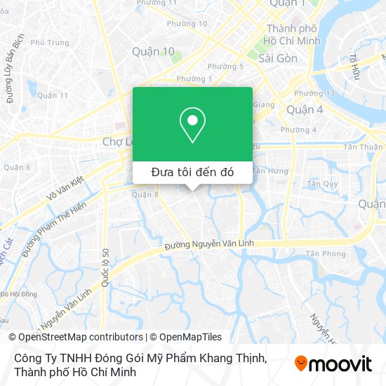 Bản đồ Công Ty TNHH Đóng Gói Mỹ Phẩm Khang Thịnh