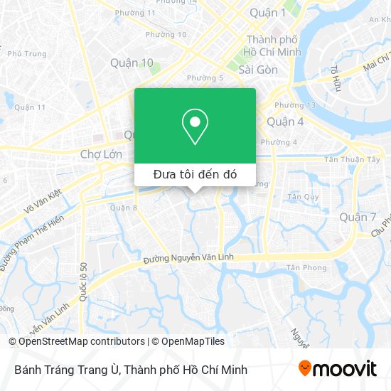 Bản đồ Bánh Tráng Trang Ù