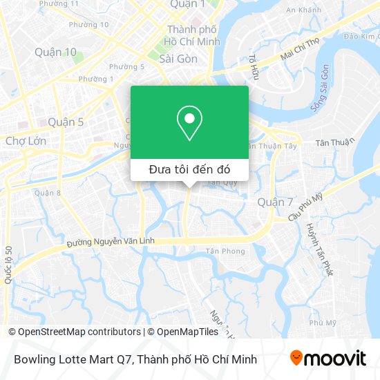 Bản đồ Bowling Lotte Mart Q7
