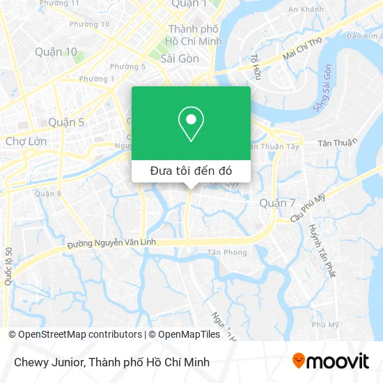 Bản đồ Chewy Junior