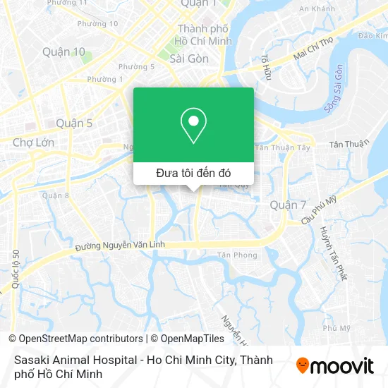 Bản đồ Sasaki Animal Hospital - Ho Chi Minh City