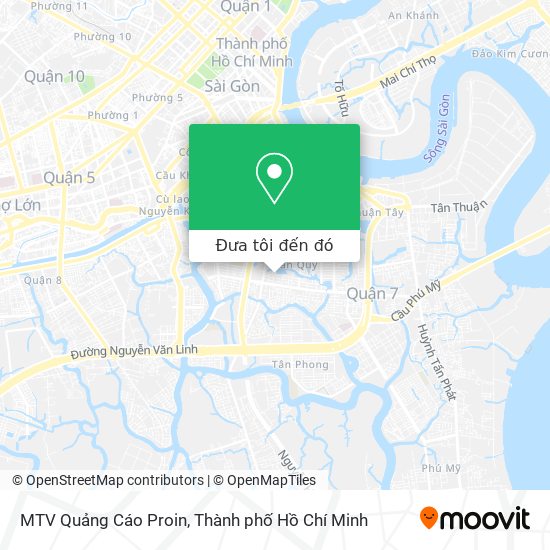 Bản đồ MTV Quảng Cáo Proin