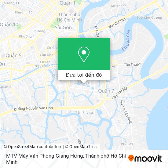 Bản đồ MTV Máy Văn Phòng Giảng Hưng