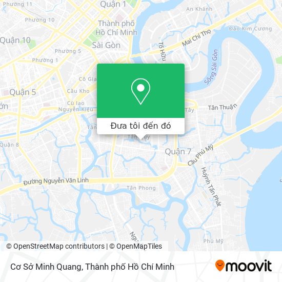 Bản đồ Cơ Sở Minh Quang