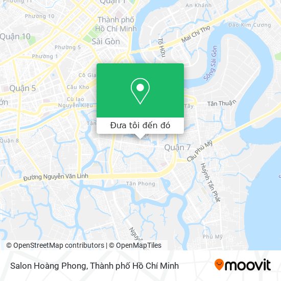 Bản đồ Salon Hoàng Phong