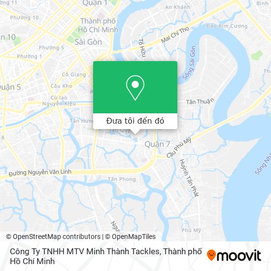 Bản đồ Công Ty TNHH MTV Minh Thành Tackles