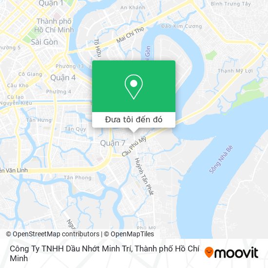 Bản đồ Công Ty TNHH Dầu Nhớt Minh Trí