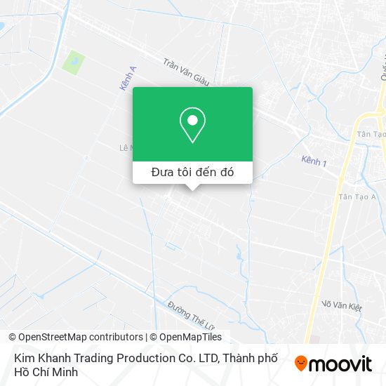 Bản đồ Kim Khanh Trading Production Co. LTD