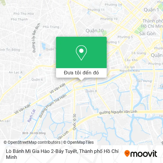 Bản đồ Lò Bánh Mì Gia Hào 2-Bảy Tuyết