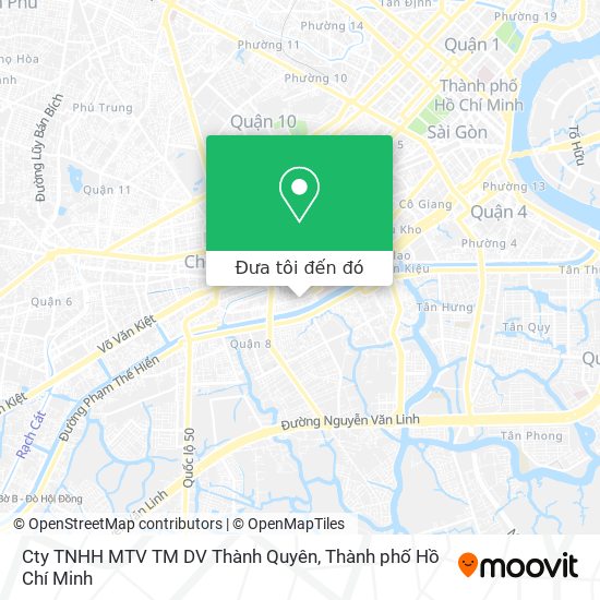 Bản đồ Cty TNHH MTV TM DV Thành Quyên