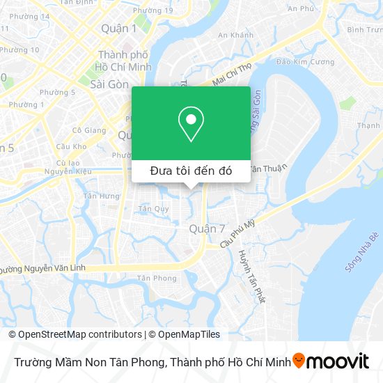 Bản đồ Trường Mầm Non Tân Phong