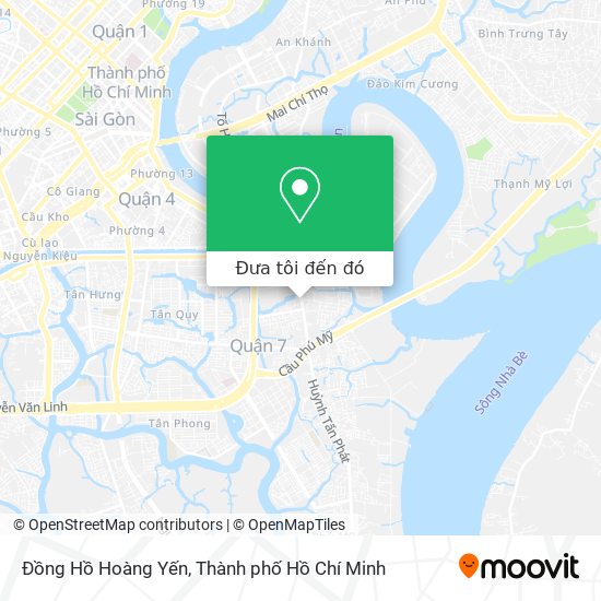 Bản đồ Đồng Hồ Hoàng Yến