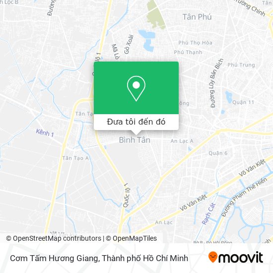 Bản đồ Cơm Tấm Hương Giang