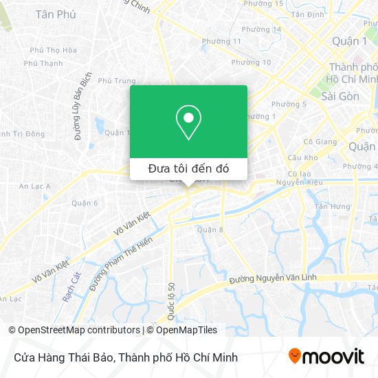 Bản đồ Cửa Hàng Thái Bảo
