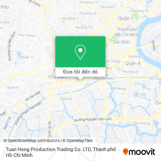 Bản đồ Tuan Hong Production Trading Co. LTD