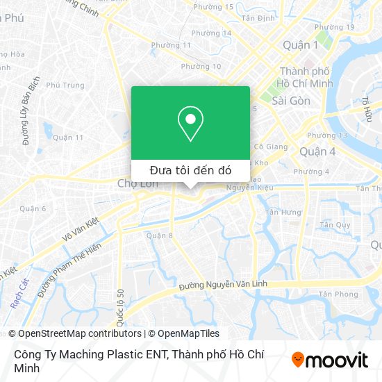Bản đồ Công Ty Maching Plastic ENT