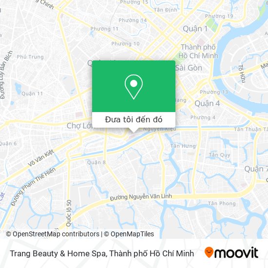 Bản đồ Trang Beauty & Home Spa