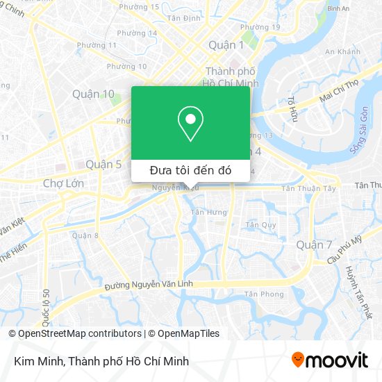 Bản đồ Kim Minh