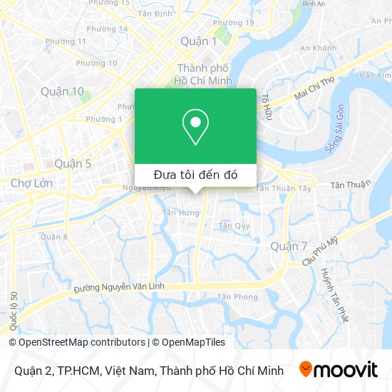 Bản đồ Quận 2, TP.HCM, Việt Nam