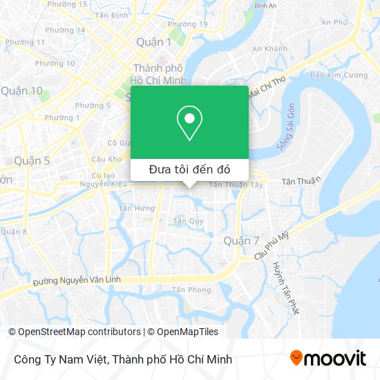 Bản đồ Công Ty Nam Việt