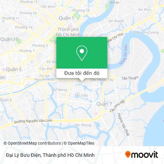 Bản đồ Đại Lý Bưu Điện