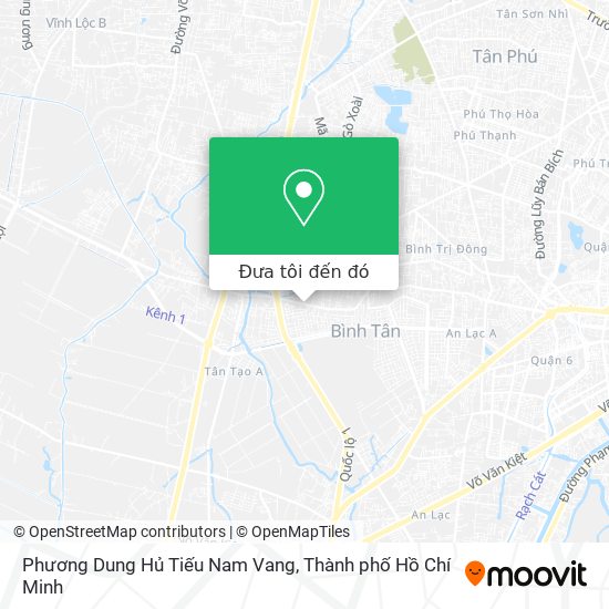 Bản đồ Phương Dung Hủ Tiếu Nam Vang