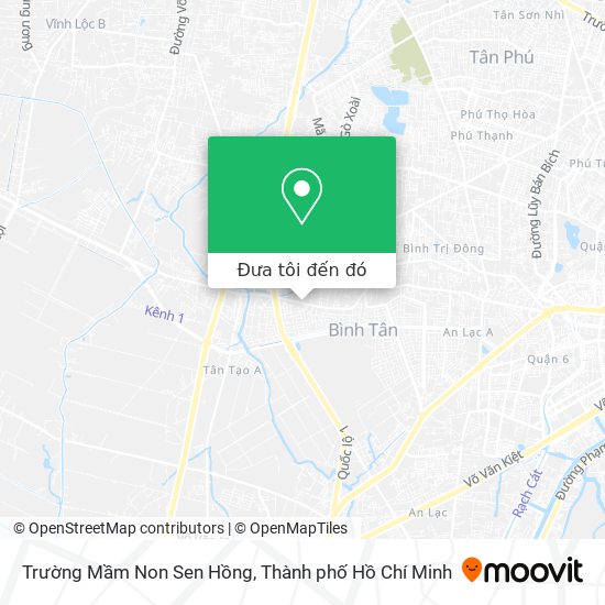 Bản đồ Trường Mầm Non Sen Hồng