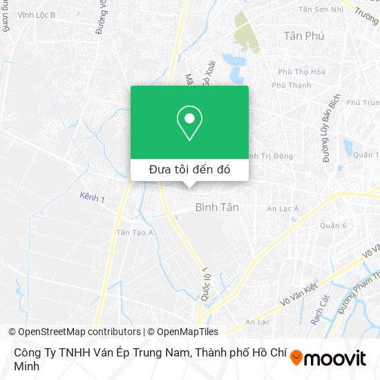 Bản đồ Công Ty TNHH Ván Ép Trung Nam