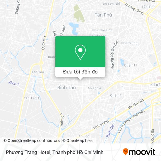 Bản đồ Phương Trang Hotel