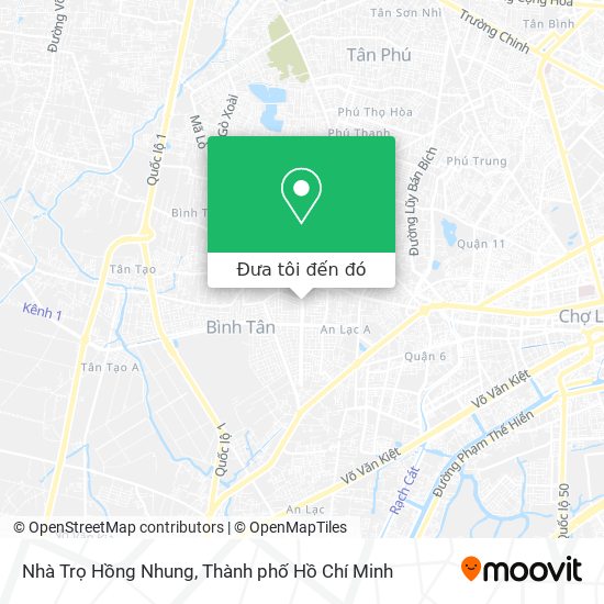 Bản đồ Nhà Trọ Hồng Nhung